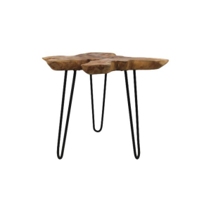 Bijzettafel Bark teakhout | HSM Collection