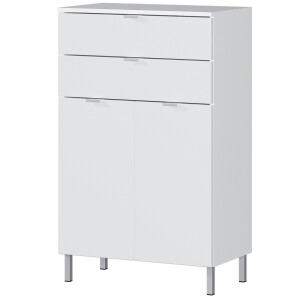 Badkamerkast Bruno 97 cm hoog in wit