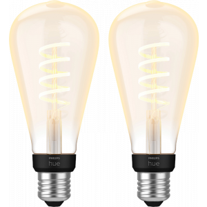 Philips Hue Filament White Ambiance Edison XL 2-pack