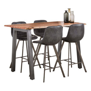 Bartafel Edge 147 cm breed - Acacia naturel