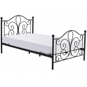 Bed Panama 120x200cm zwart
