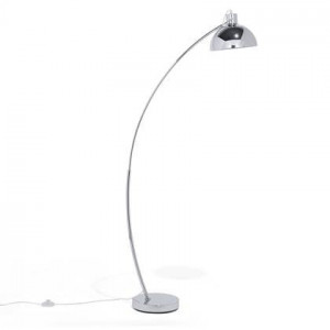 Beliani DINTEL staande lamp zilver