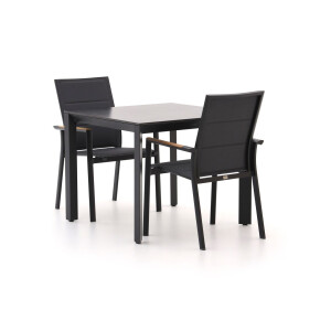 Bellagio Albinea/Sestino 90cm dining tuinset 3-delig stapelbaar - Laagste prijsgarantie!