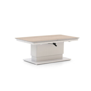 Bellagio Alimini lounge/dining tuintafel 132/182x70x51/67.5cm verstelbaar uitschuifbaar - Laagste prijsgarantie!