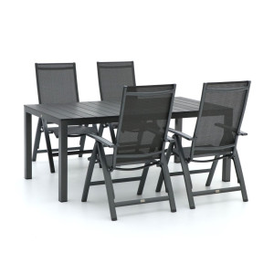 Bellagio Avenza/Fidenza 183cm dining tuinset 5-delig verstelbaar - Laagste prijsgarantie!