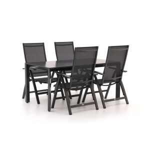 Bellagio Avenza/Sestino 160cm dining tuinset 5-delig verstelbaar - Laagste prijsgarantie!