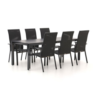 Bellagio Avio/Sestino 220cm dining tuinset 7-delig stapelbaar - Laagste prijsgarantie!