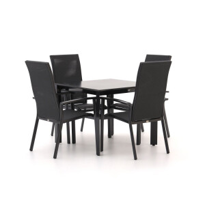 Bellagio Avio/Sestino 90cm dining tuinset 5-delig stapelbaar - Laagste prijsgarantie!