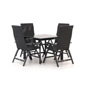 Bellagio Avio/Sestino 90cm dining tuinset 5-delig verstelbaar - Laagste prijsgarantie!
