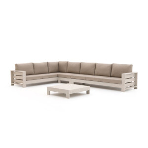 Bellagio Avolo hoek loungeset 4-delig links 7-zits - Laagste prijsgarantie!
