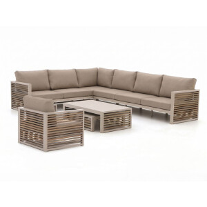 Bellagio Cadora hoek loungeset 5-delig links 7-zits - Laagste prijsgarantie!