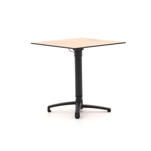 Bellagio Canzo klaptafel 70x70x73/109cm verstelbaar - Laagste prijsgarantie!