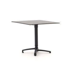 Bellagio Canzo klaptafel 80x80x73/109cm verstelbaar - Laagste prijsgarantie!