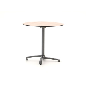 Bellagio Canzo klaptafel ø 80cm (h:73cm) - Laagste prijsgarantie!