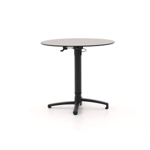 Bellagio Canzo klaptafel Ø80 (h:73/109cm) verstelbaar - Laagste prijsgarantie!