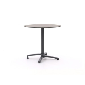 Bellagio Canzo klaptafel ø80cm (h:73cm) - Laagste prijsgarantie!