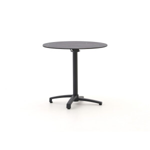 Bellagio Canzo klaptafel ø80cm (h:73cm) - Laagste prijsgarantie!