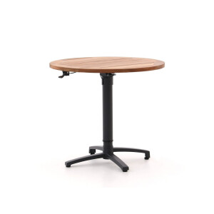 Bellagio Canzo klaptafel Ø85 (h:73/109cm) verstelbaar - Laagste prijsgarantie!