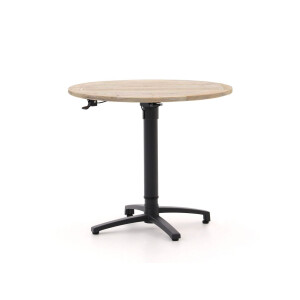 Bellagio Canzo klaptafel Ø85 (h:73/109cm) verstelbaar - Laagste prijsgarantie!