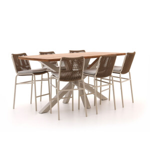 Bellagio Caronia/Induno Deens Ovaal 220cm barset 7-delig stapelbaar - Laagste prijsgarantie!