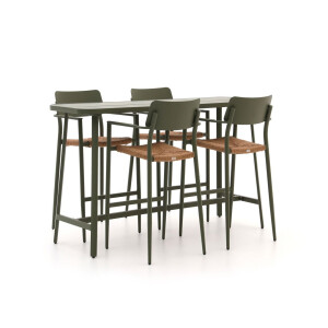 Bellagio Cino 175cm barset 5-delig stapelbaar - Laagste prijsgarantie!