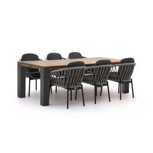 Bellagio Cupello/ROUGH-X 240cm dining tuinset 7-delig - Laagste prijsgarantie!