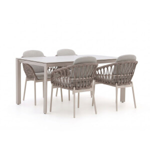 Bellagio Cupello/Sestino 160cm dining tuinset 5-delig - Laagste prijsgarantie!