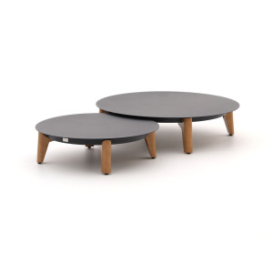 Bellagio Esenta lounge tuintafel ø86 (h:21cm)/ø 68 (h:19cm) - Laagste prijsgarantie!