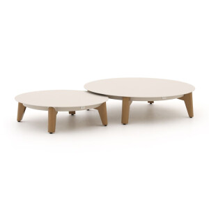 Bellagio Esenta lounge tuintafel ø86 (h:21cm)/ø 68 (h:19cm) - Laagste prijsgarantie!