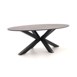 Bellagio Induno Ellips dining tuintafel 200x110cm - Laagste prijsgarantie!