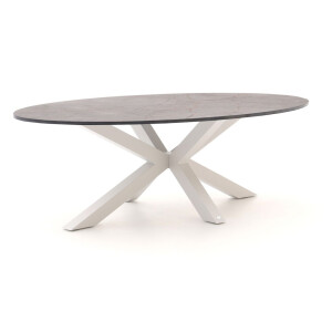 Bellagio Induno Ellips dining tuintafel 200x110cm - Laagste prijsgarantie!