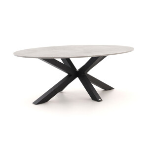 Bellagio Induno Ellips dining tuintafel 200x110cm - Laagste prijsgarantie!