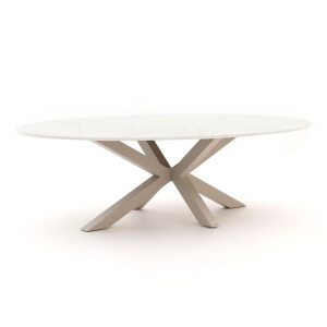 Bellagio Induno Ellips dining tuintafel 200x110cm - Laagste prijsgarantie!