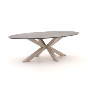 Bellagio Induno Ellips dining tuintafel 240x120cm - Laagste prijsgarantie!