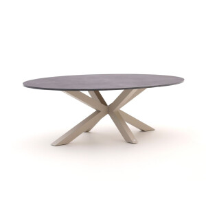 Bellagio Induno Ellips dining tuintafel 240x120cm - Laagste prijsgarantie!