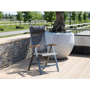 Bellagio Lugo/Canzo 80cm dining tuinset 5-delig verstelbaar - Laagste prijsgarantie!