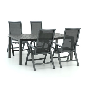 Bellagio Lugo/Fidenza 183cm dining tuinset 5-delig verstelbaar - Laagste prijsgarantie!