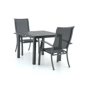 Bellagio Lugo/Fidenza 90cm dining tuinset 3-delig stapelbaar - Laagste prijsgarantie!