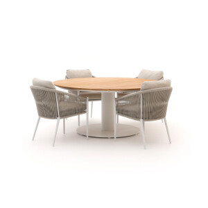 Bellagio Mineo/Grado ø170cm dining tuinset 7-delig - Laagste prijsgarantie!