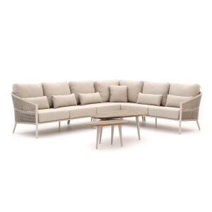 Bellagio Mineo/ROUGH-K hoek loungeset 6-delig - Laagste prijsgarantie!