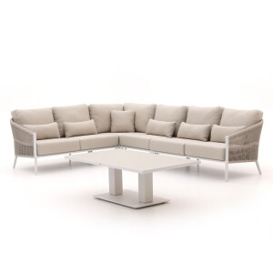Bellagio Mineo/Usini hoek loungeset 5-delig links - Laagste prijsgarantie!