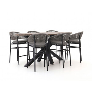 Bellagio Panaro/ROUGH-Y Ellips 240cm barset 7-delig - Laagste prijsgarantie!