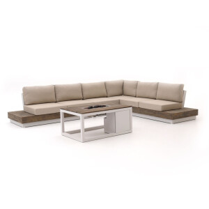 Bellagio Pilago/Cosiraw hoek loungeset 5-delig - Laagste prijsgarantie!