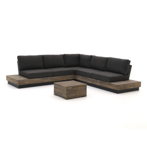 Bellagio Pilago/ROUGH-C hoek loungeset 4-delig - Laagste prijsgarantie!