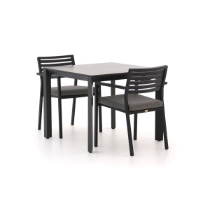 Bellagio Rumo/Sestino 90cm dining tuinset 3-delig stapelbaar - Laagste prijsgarantie!