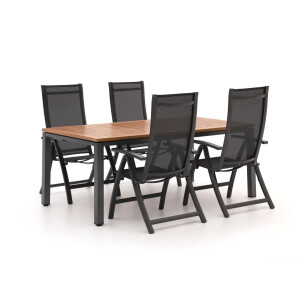 Bellagio Trappeto/Linosa 180cm dining tuinset 5-delig - Laagste prijsgarantie!