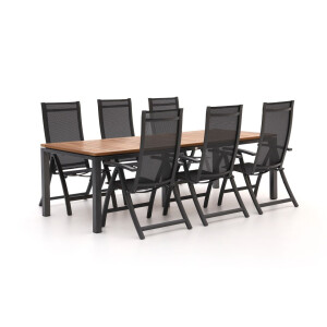 Bellagio Trappeto/Linosa 240cm dining tuinset 7-delig - Laagste prijsgarantie!