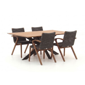 Bellagio Tredozio/Furato 180cm dining tuinset 5-delig - Laagste prijsgarantie!