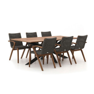 Bellagio Tredozio/Furato 220cm dining tuinset 7-delig - Laagste prijsgarantie!