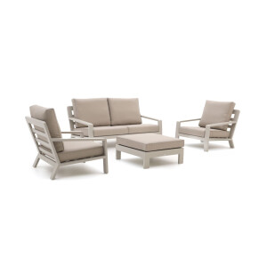 Bellagio Vazzola lounge stoel-bank loungeset 4-delig - Laagste prijsgarantie!